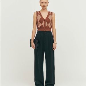 Reformation Mason Pant in Black